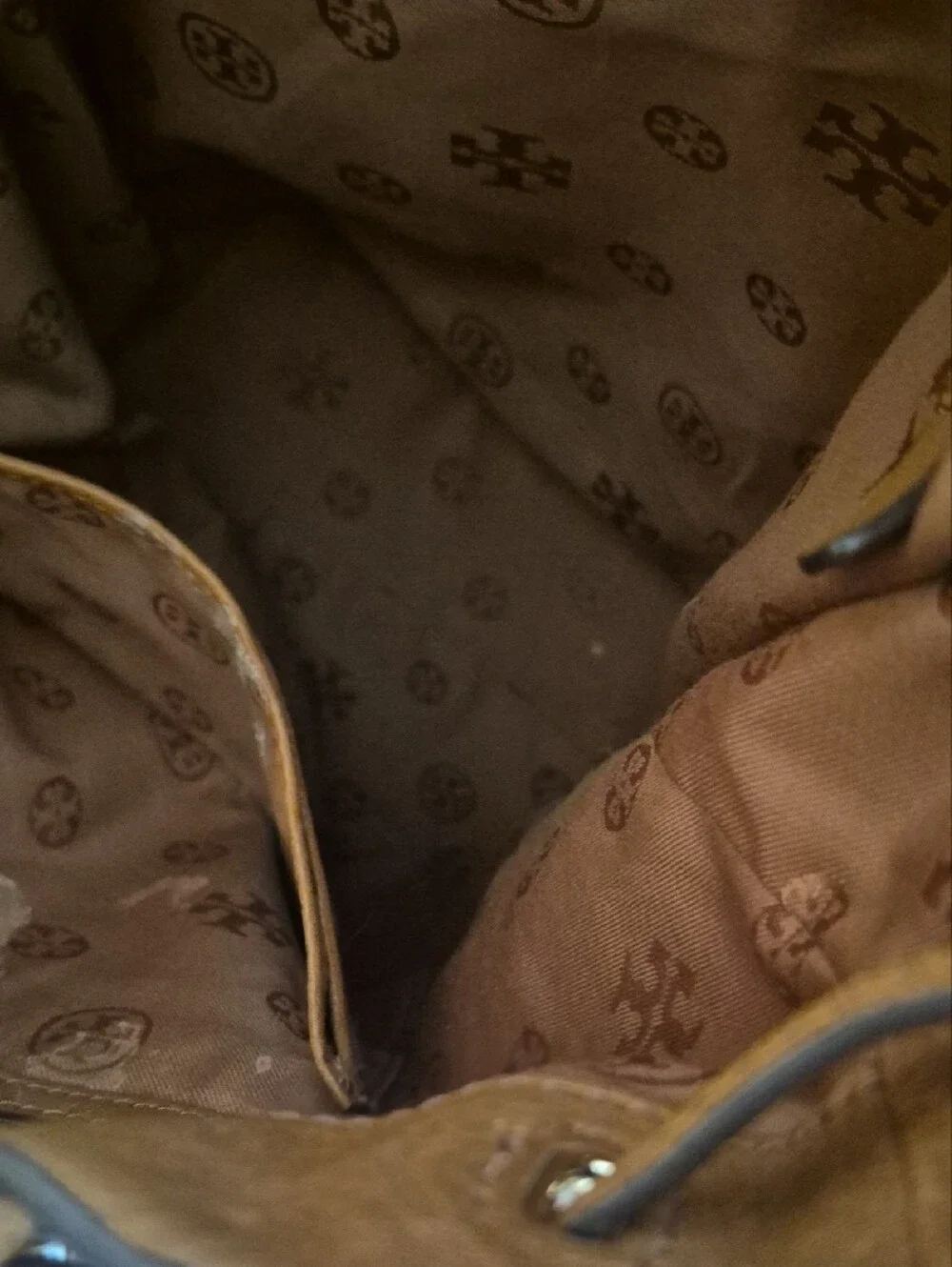 Tory Burch smooth cognac